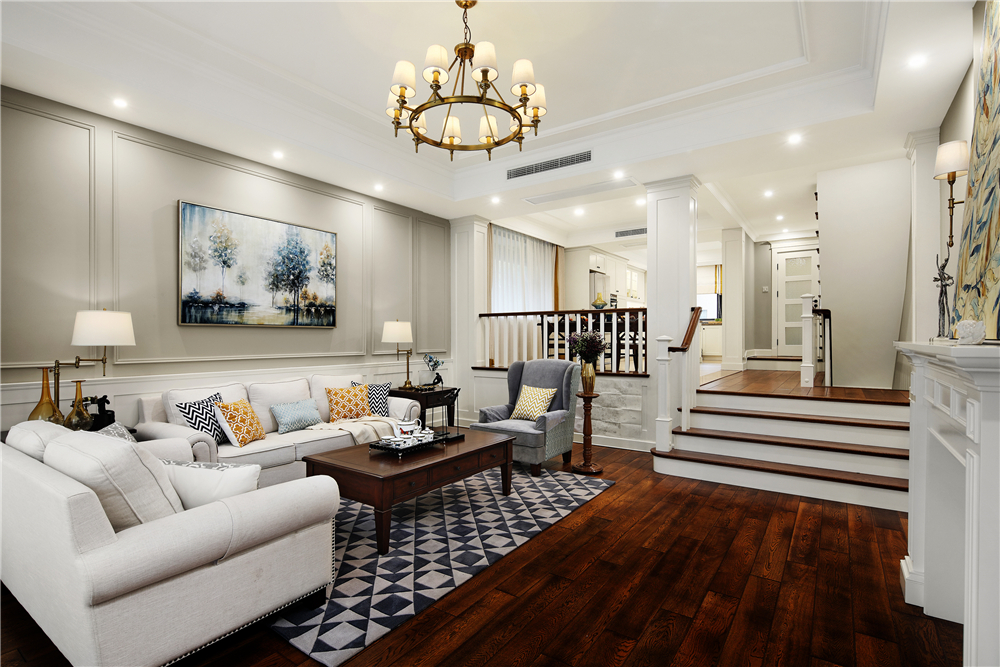 客廳沙發(fā)除了配茶幾,還能搭配什么?(圖1) 客廳沙發(fā)除了配茶幾,還能搭配什么?(圖1)