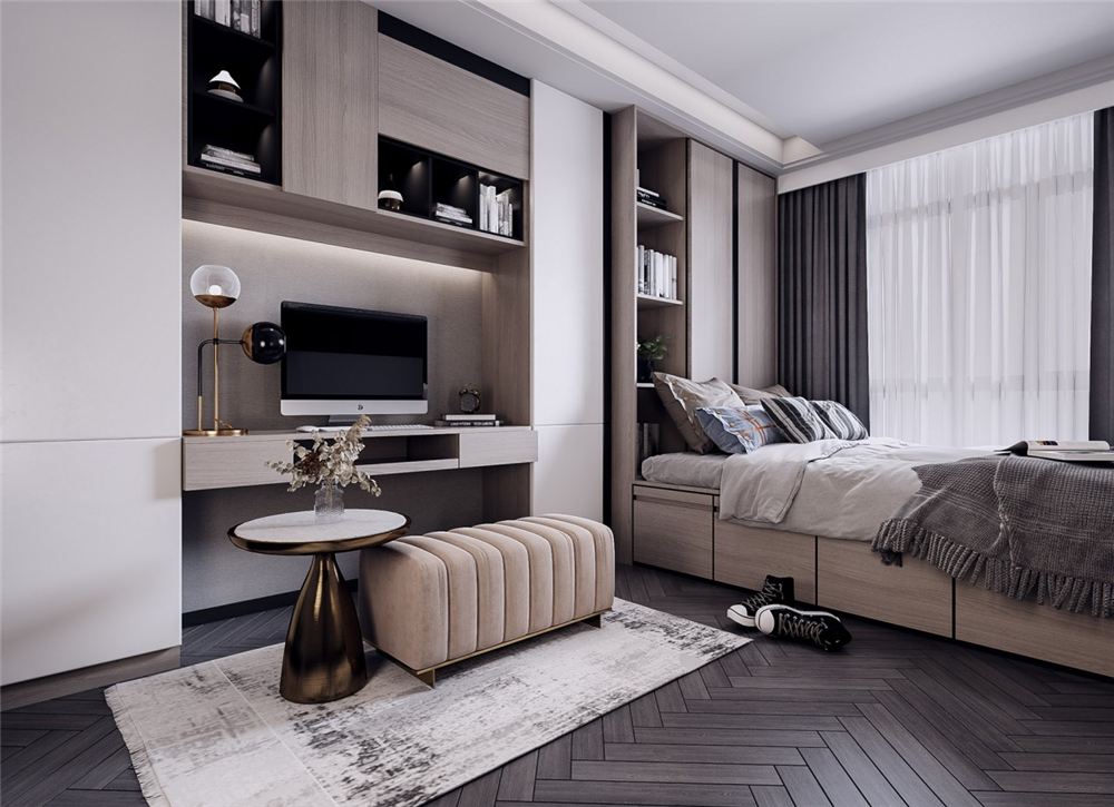 小戶型如何利用全屋定制擴大空間?(圖4) 小戶型如何利用全屋定制擴大空間?(圖4)