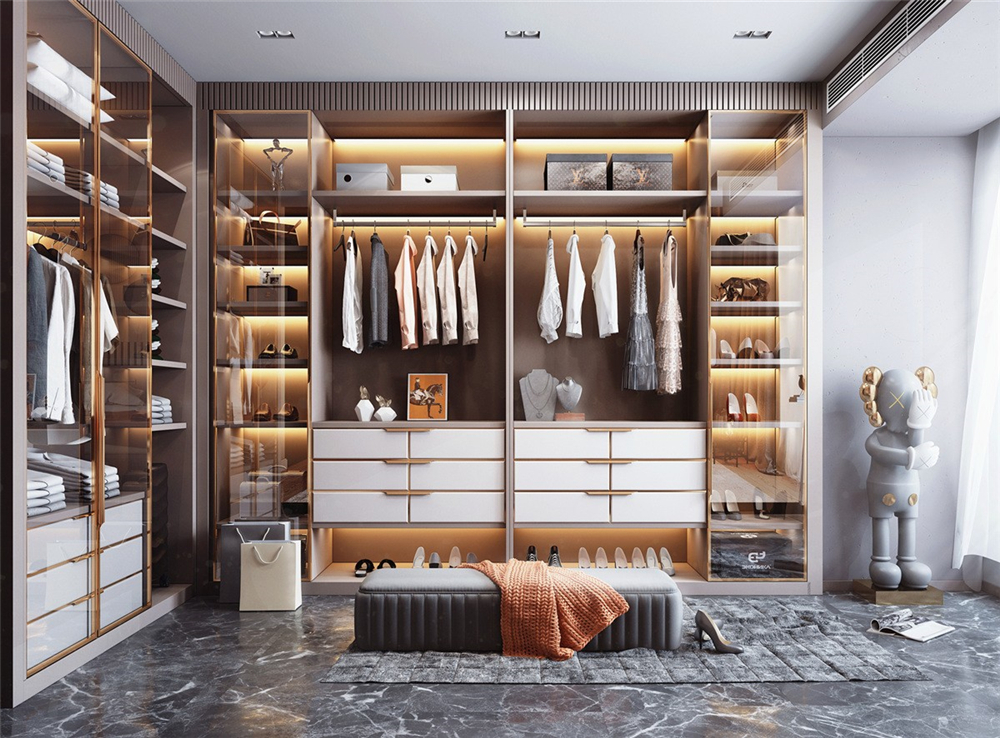 衣柜是用木工打造好還是定制好？(圖2)