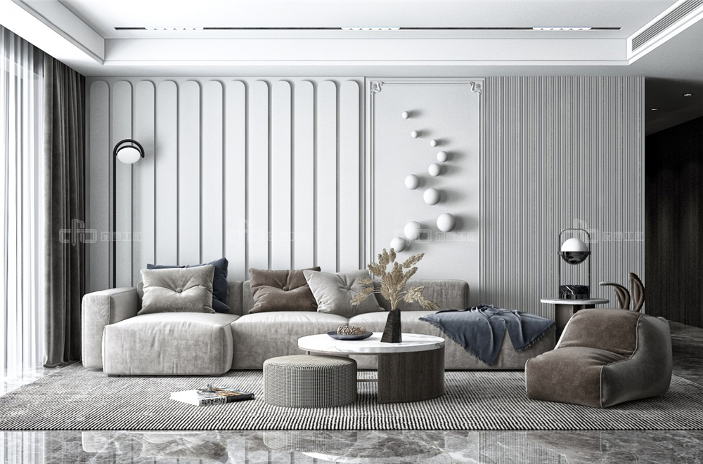 護墻板有哪些款式造型呢?(圖2) 整木定制,全屋定制