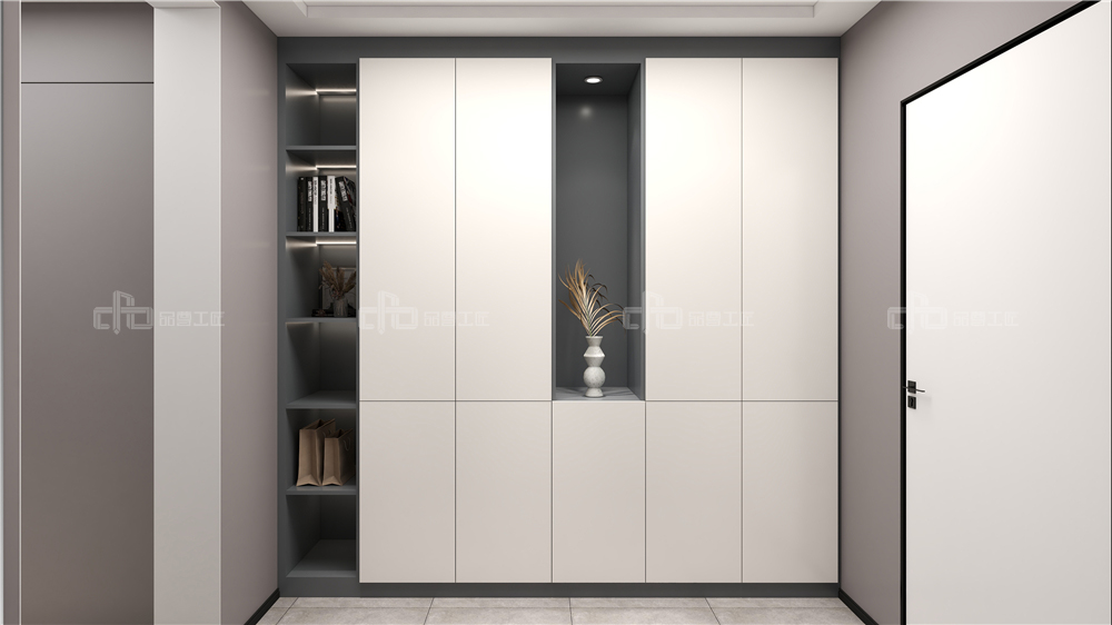 全屋定制怎么布局設(shè)計(jì)玄關(guān)呢？(圖1)