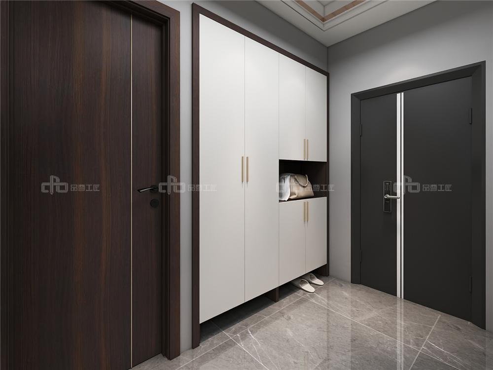 全屋定制怎么布局設(shè)計(jì)玄關(guān)呢？(圖3)