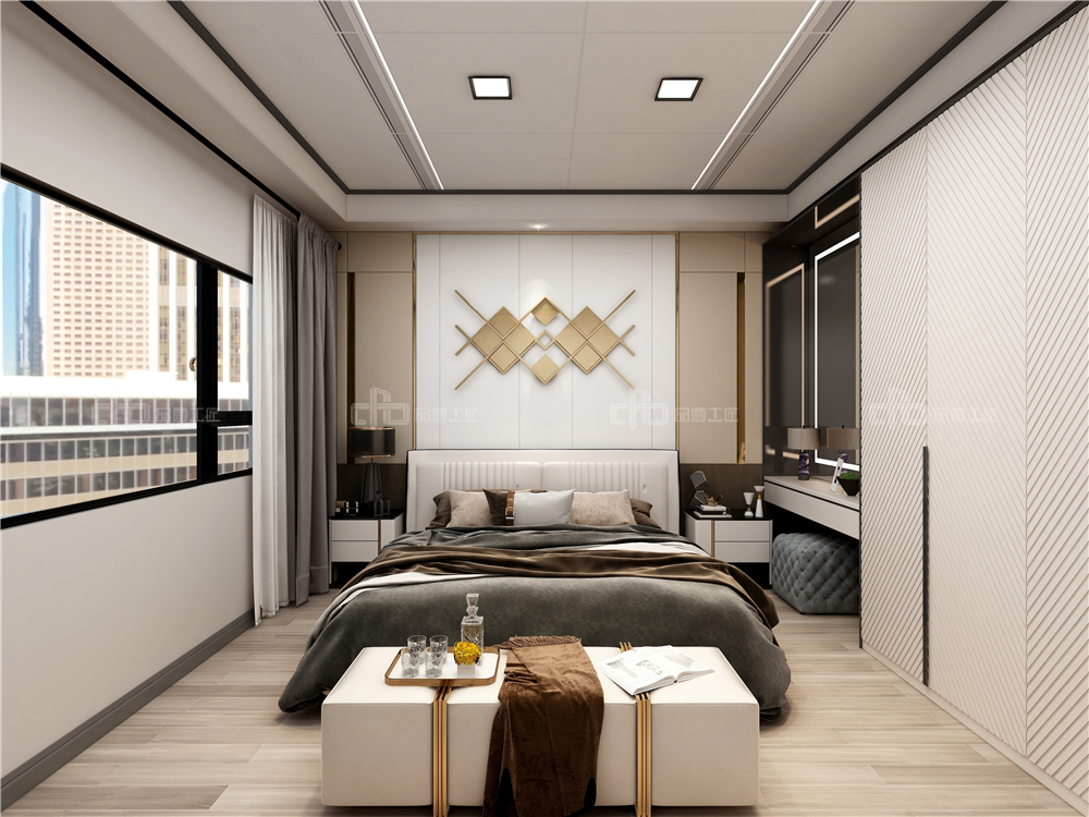 臥室床頭都可以怎么設(shè)計(jì)?(圖1) 臥室床頭都可以怎么設(shè)計(jì)?(圖1)