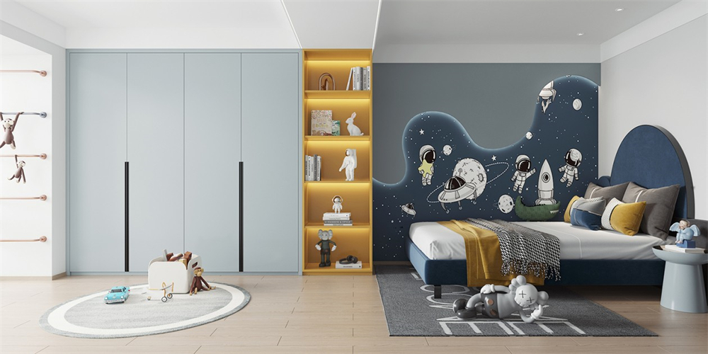 全屋設計兒童房定制要注意什么？(圖1)