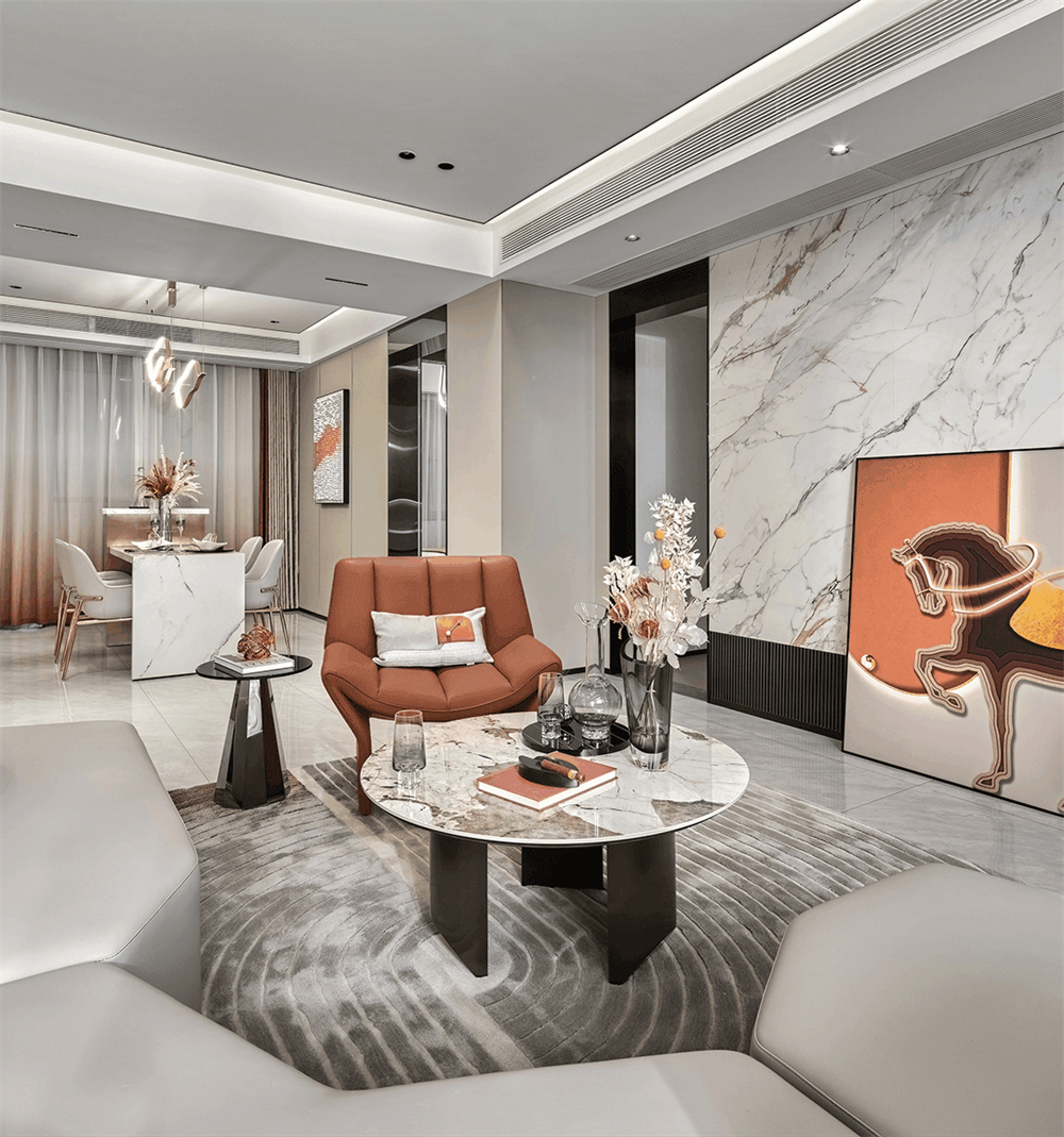 120㎡整木定制輕奢風,現代三居室設計案例(圖1) 1.jpg