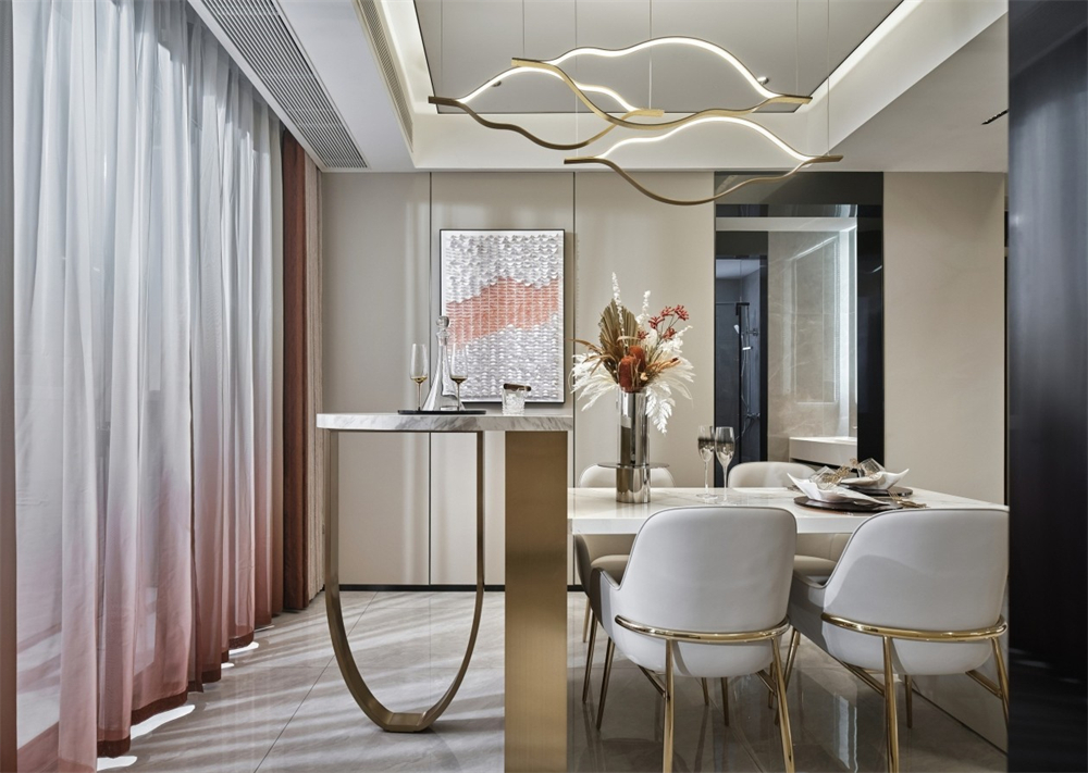 120㎡整木定制輕奢風,現代三居室設計案例(圖10) 10.jpg