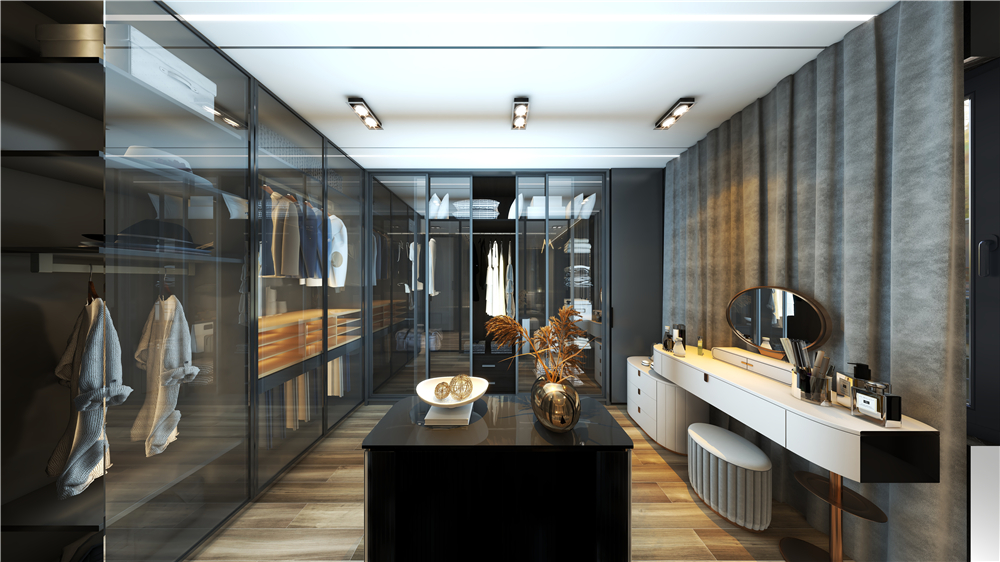 整體衣柜用什么材料來做好?(圖3) 整體衣柜用什么材料來做好?(圖3)