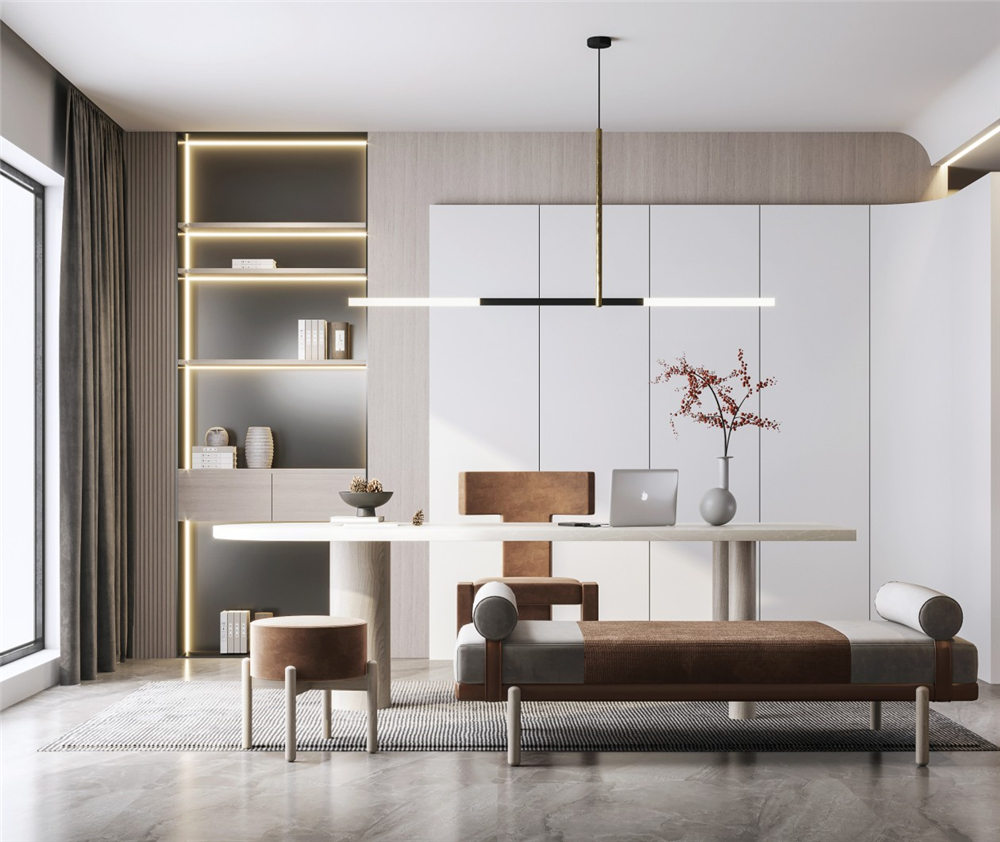 書房一般都裝修什么風格的比較好？(圖2)