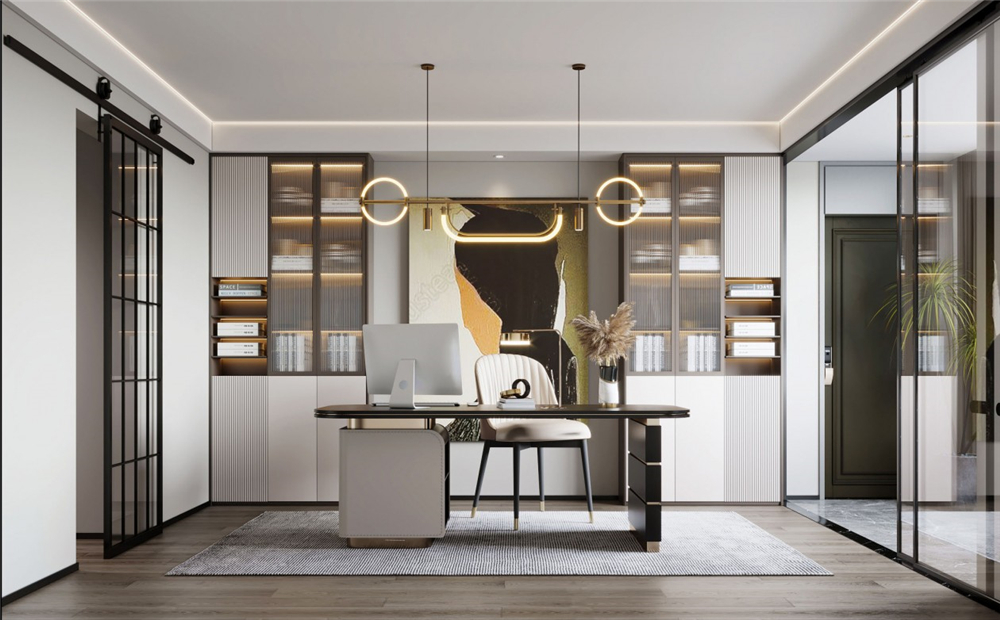 定制書柜可以與哪些家具組合設(shè)計(jì)？(圖1)