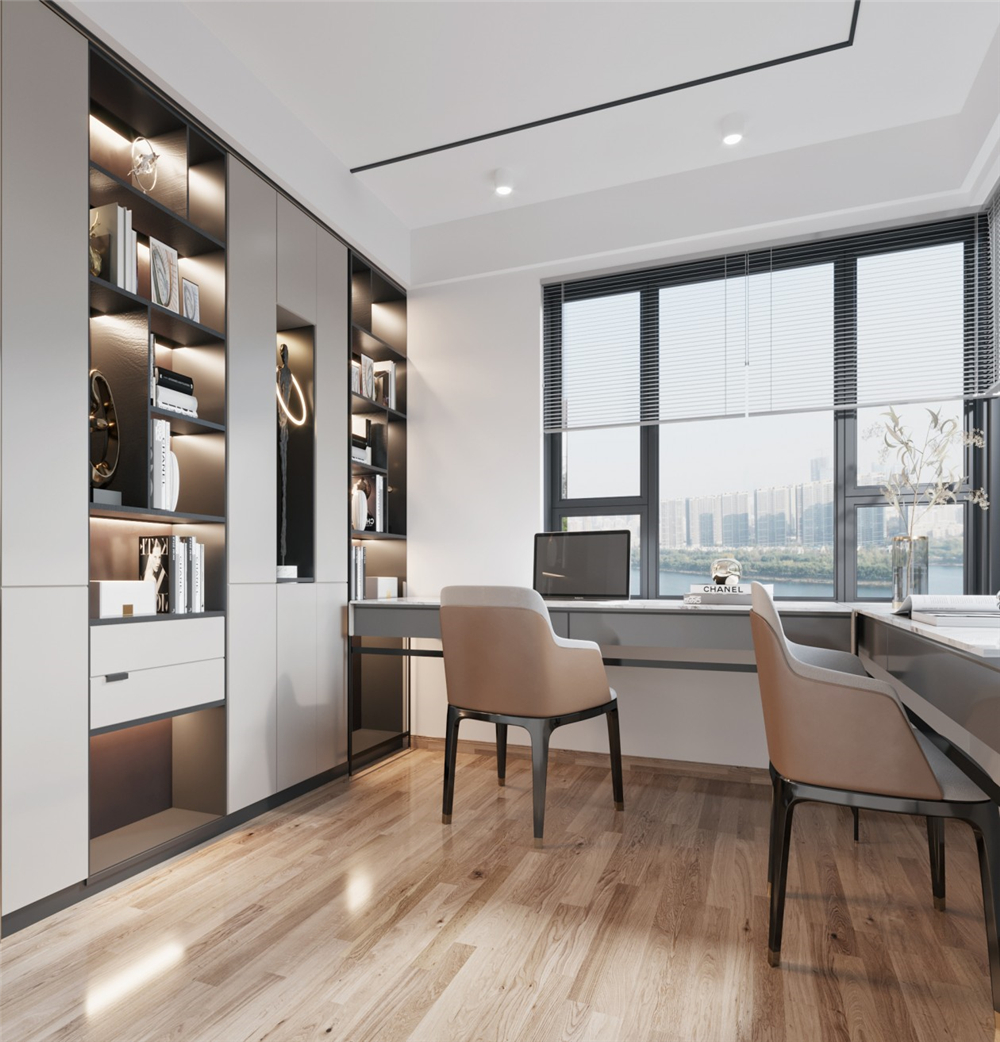 定制書柜可以與哪些家具組合設(shè)計(jì)？(圖2)